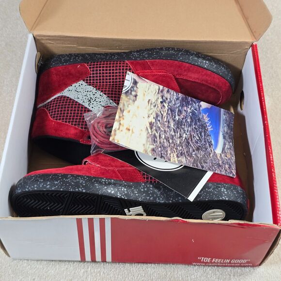 Radii Standard Issue SE Men\'s High Top Red Black Men’s Size 10.5 VTG Y2k main image 6